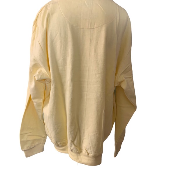 Rolling Stones Long Sleeve Sweater Unisex Yellow Voodoo Lounge 1994 Size 2X - Picture 4 of 8